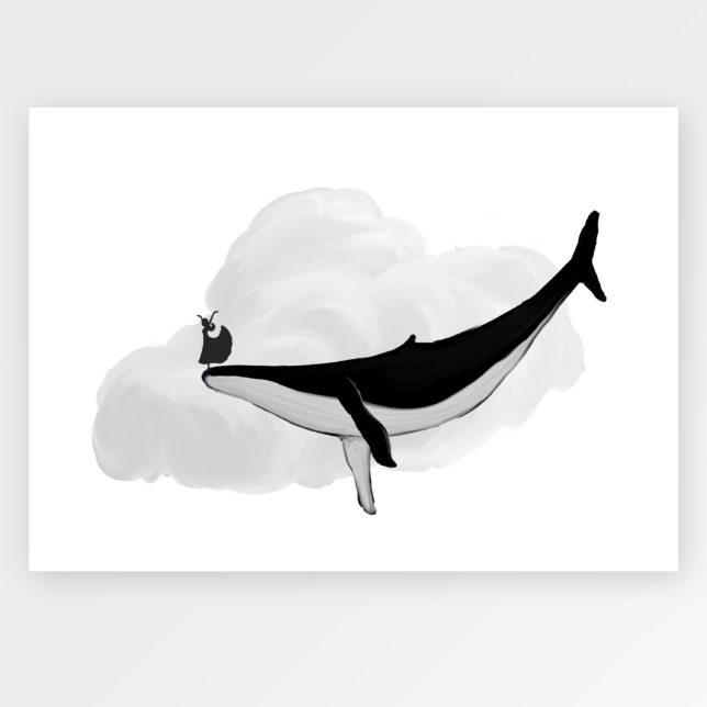 Velrybka v oblacích 1