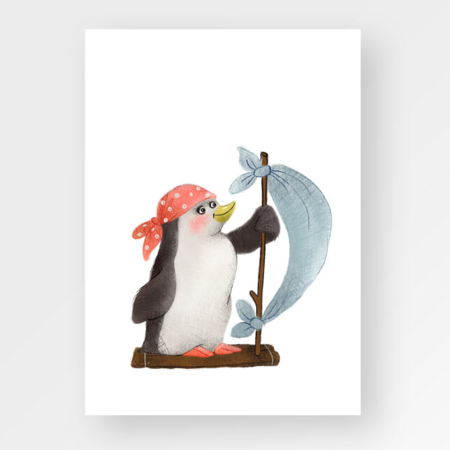 Tučňák pirát 1