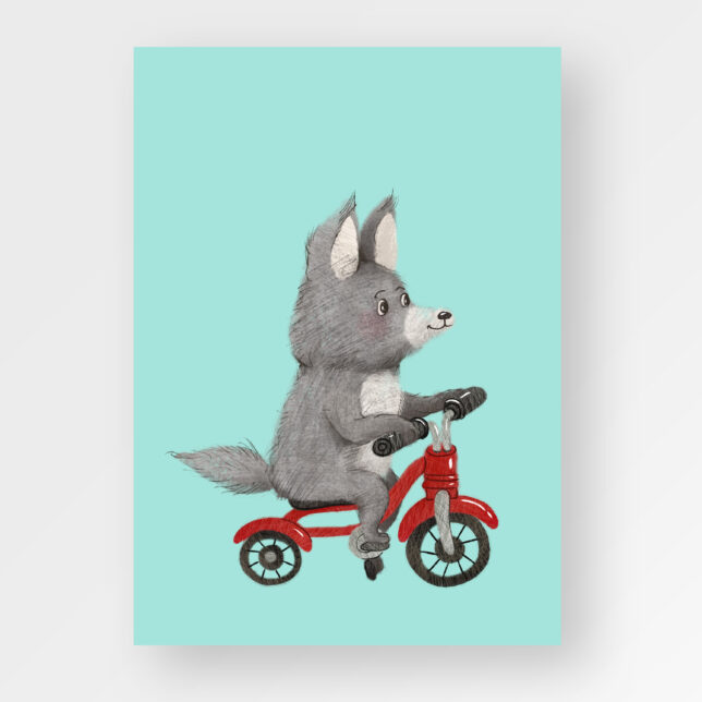 Vlk na motorce 2